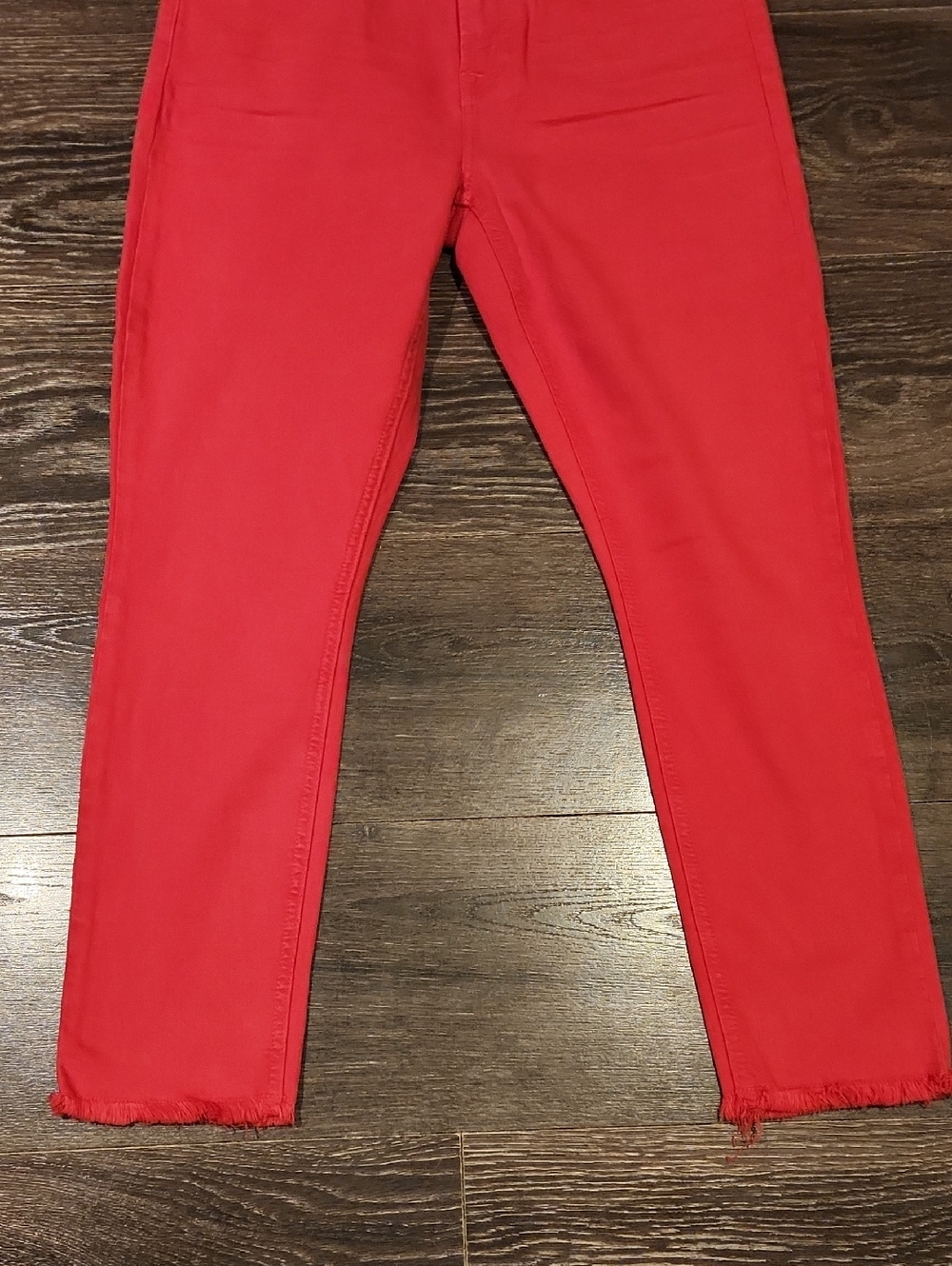 ❤️ 7 FOR ALL MANKIND JEN7 HIGH RISE CROP SKINNY JEANS, 8 (29) - Picture 3 of 9